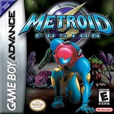 Metroid Fusion Saga GBA gane cover