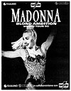 Madonna Blond Ambition World Tour poster