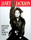 Rhythm Nation 1990 world tour poster