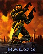 Halo 2 - Xbox video game cover art