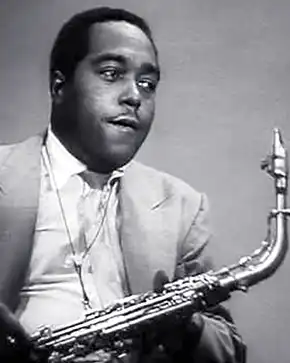 jazz saxophone artist Charlie Parker