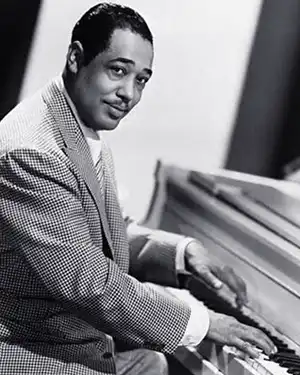 jazz piano artist Duke Ellington