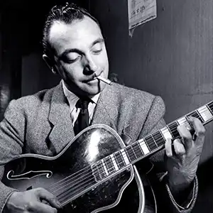 jazz guitarist Django Reinhardt