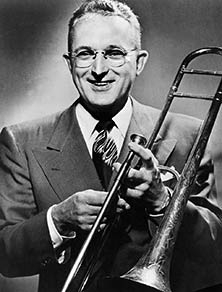 Jazz trombonist Tommy Dorsey