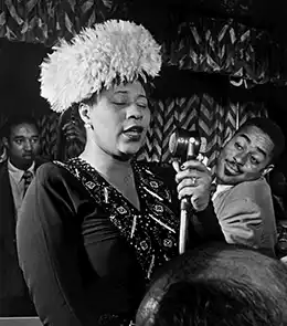 jazz singer Ella Fitzgerald