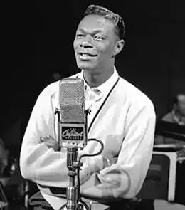 jazz singer Nat King Cole