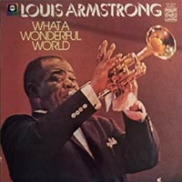 What A Wonderful World by Louis Armstrong record sleeve