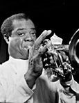 Jazz Trumpeter Louis Armstrong
