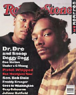 Rolling Stone magazine cover with Dr.Dre, Snoop Doggy Dogg