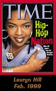 Time magazine cover featuring Lauryn Hill