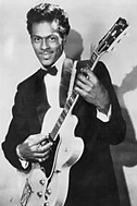 Chuck Berry with guitar 1