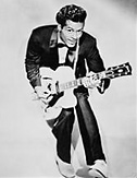Chuck Berry with guitar 2