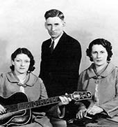 Country music singers The Carter Family