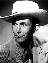 Country music singer Hank Williams