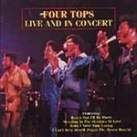 Four Tops, Live and In Concert, 1974 - album cover