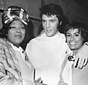 Mahalia Jackson with Elvis Presley and Barbara McNair