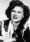 Country music singer Patsy Cline