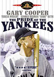 The Pride of the Yankees movie DVD cover