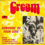Sunshine Of Your Love record sleve