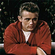 scene from Rebel Without a Cause with James Dean