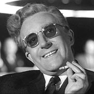 scene from Dr. Strangelove with Peter Sellers