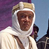 scene from Lawrence of Arabia with Peter O'Toole