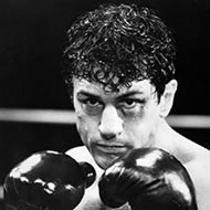 scene from Raging Bull with Robert De Niro