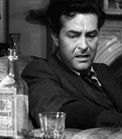 Actor Ray Milland in the movie The Lost Weekend