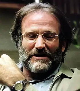 Actor Robin Williams in the movie Good Will Hunting