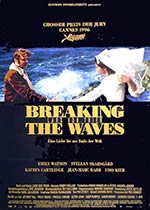 Poster for the movie Breaking the Waves