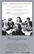 Poster for the movie Metropolitan