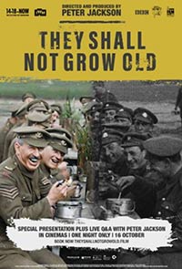 They Shall Not Grow Old documentary movie poster