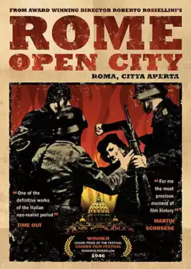 Rome, Open City movie poster