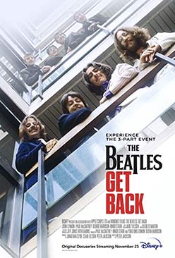 The Beatles: Get Back documentary movie poster