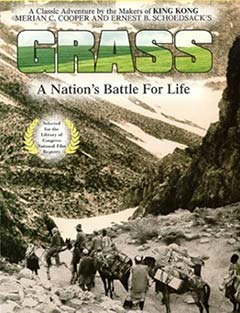 documentary Grass: A Nation's Battle for Life DVD cover