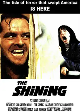 The Shining movie poster