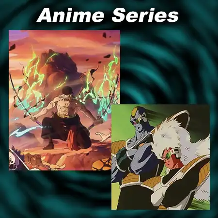 Scenes from Japanese Anime Series
