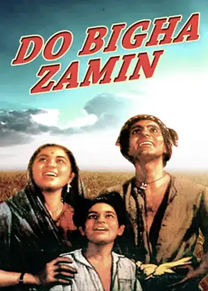 Poster for the movie Do Bigha Zamin