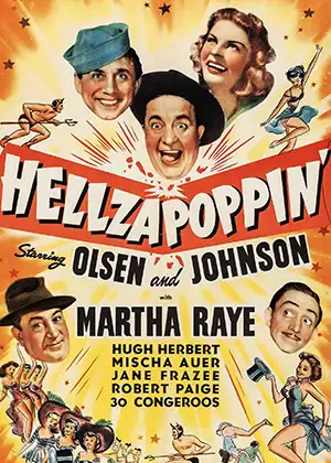 Hellzapoppin' movie poster