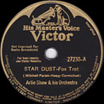 Star Dust - victor record lable