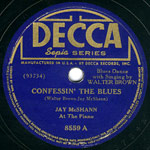 Confessin' The Blues - decca record lable