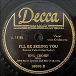 I'll Be Seeing You - Bing Crosby
