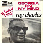 Georgia On My Mind - Ray Charles single cover