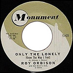 Only The Lonely - Roy Orbison record lable