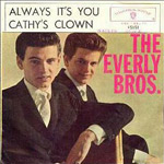 Cathy's Clown - Everly Brothers single cover