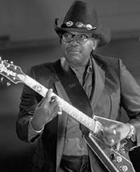 Blues guitarist Otis Rush