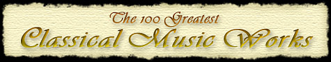 100 Greatest Classical Music Works text title image