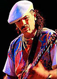 rock guitarist Carlos Santana