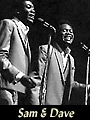 R&B singers Sam and Dave