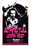 Image of poster for the band Jethro Tull
